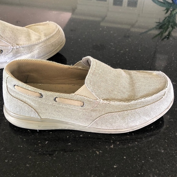 Propet Men’s Casual Boat Shoe Loafers Tan Sz 10 5E - Picture 3 of 9